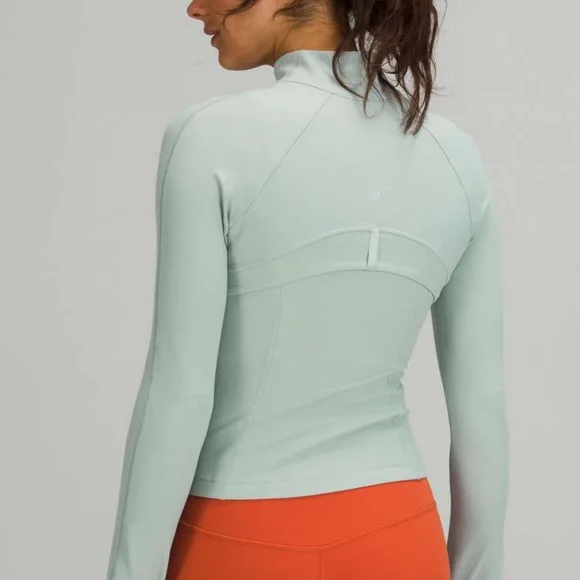 lululemon Nulu Cropped Define Jacket - Silver Blue 14 - Picture 3 of 6